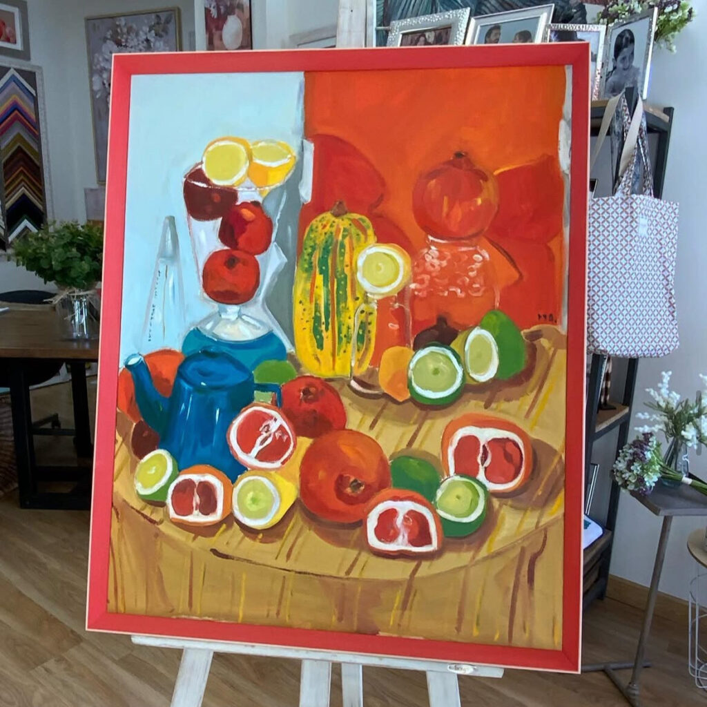 tipos de marcos para cuadros al oleo